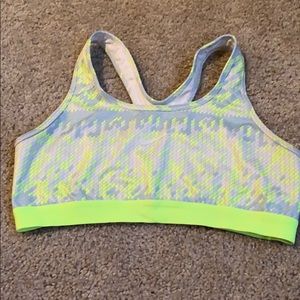 Neon Large Nike Sports Bra